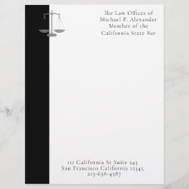 Gerechtigheidsschalen Briefhoofd