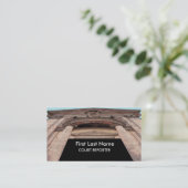 Gerechtsgebouw Hof verslaggever visitekaartjes (Staand voorkant)