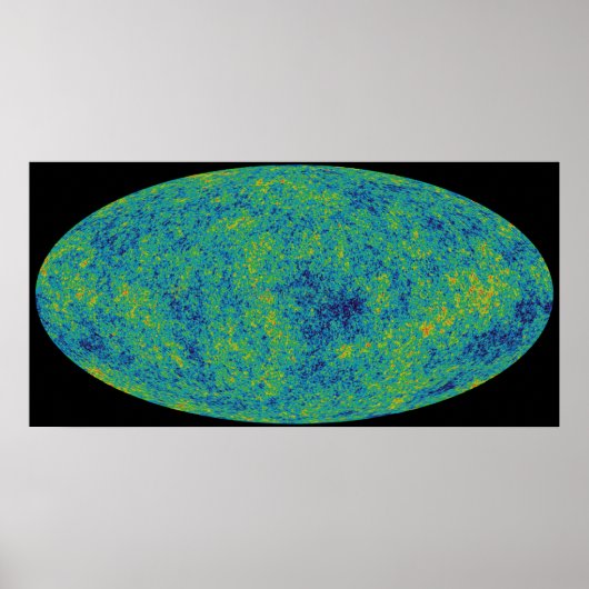 Gereconolfeerde Planck CMBR Poster (Voorkant)
