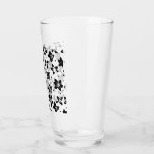 Gereconstrueerd bloemmotief - Achromatische Gothic Glas (Links)