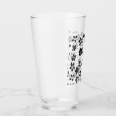 Gereconstrueerd bloemmotief - Achromatische Gothic Glas (Rechts)