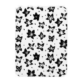 Gereconstrueerd bloemmotief - Achromatische Gothic Magneet