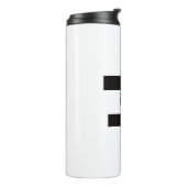 Gerecteerde thermische bekercylinder thermosbeker (Gedraaid links)