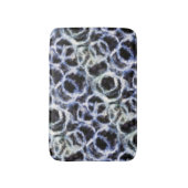 gerecyclede indigo shibori : badmat (Voorkant Verticaal)