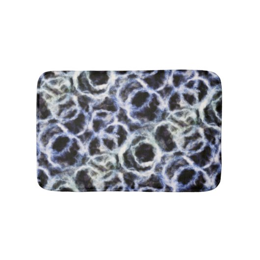 gerecyclede indigo shibori : badmat (Voorkant)