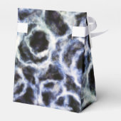 gerecyclede indigo shibori : bedankdoosjes (Achterkant)