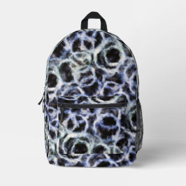 gerecyclede indigo shibori : bedrukte rugzak