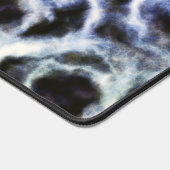 gerecyclede indigo shibori : bureaumat (Hoek)