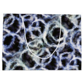gerecyclede indigo shibori : groot cadeauzakje (Achterkant)