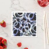 gerecyclede indigo shibori : servet (Insitu)