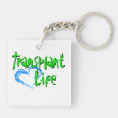 Gerecyclede onderdelen maar mijn motor Spint Sleutelhanger (Achterkant)