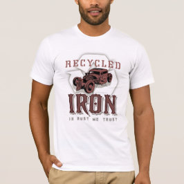 Gerecycleerd ijzer t-shirt