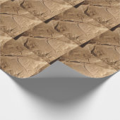 Gerecycleerd papier: milieuvriendelijke textuur. cadeaupapier (Hoek)