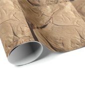 Gerecycleerd papier: milieuvriendelijke textuur. cadeaupapier (Rol Hoek)