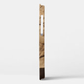 Gerecycleerd papier: milieuvriendelijke textuur. Case-Mate iPhone case (Achterkant / Links)