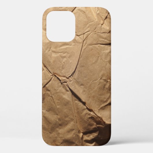 Gerecycleerd papier: milieuvriendelijke textuur. Case-Mate iPhone case (Achterkant)