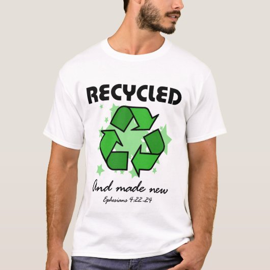 "Gerecycleerd" Shirt (Voorkant)