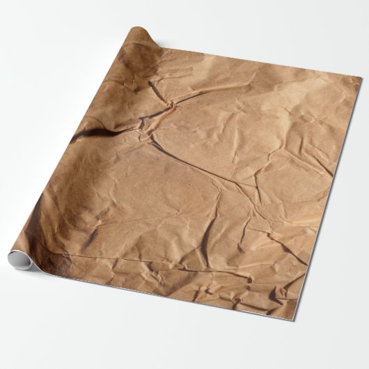 Gerecycleerd verpakkingspapier. Textuur. Cadeaupapier (Uitgerold)