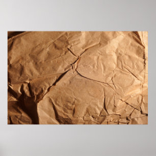 Gerecycleerd verpakkingspapier. Textuur. Poster