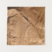 Gerecycleerd verpakkingspapier. Textuur. Wandkleed (Voorkant (horizontaal))