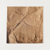 Gerecycleerd verpakkingspapier. Textuur. Wandkleed (Voorkant)