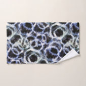 Gerecycleerde indigo shibori: bad handdoek (Handdoek)