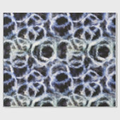 Gerecycleerde indigo shibori: cadeaupapier (Vlak)