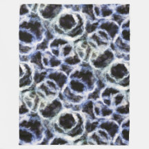 Gerecycleerde indigo shibori: