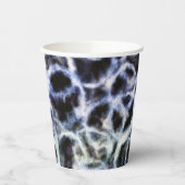 Gerecycleerde indigo shibori: papieren bekers (Links)