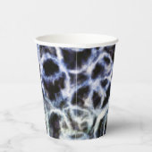 Gerecycleerde indigo shibori: papieren bekers (Rechts)