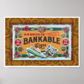 'GERECYCLEERDE KUNST' PRINT SIGARENDOOS 1920 (Voorkant)