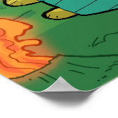 gerecycleerde kunstafdrukken poster (Hoek)