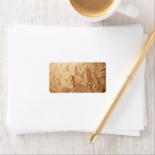 Gerecycleerde samengeperste houten textuur voor ac etiket (Insitu)