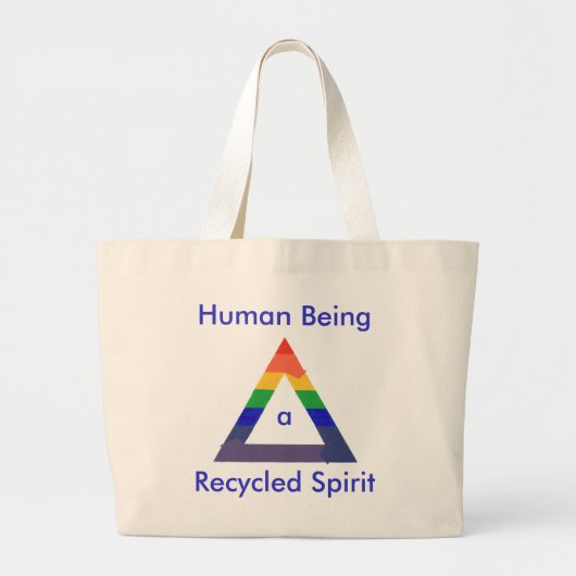 Gerecycleerde Spirit canvas tassen (Voorkant)