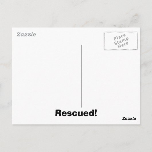 gered briefkaart (Achterkant)