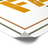 Gered door genade door geloofsoevereiniteit poster (Hoek)
