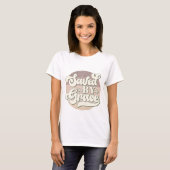 Gered door genade Jezus T-shirt (Voorkant volledig)