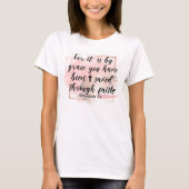 Gered door genade t-shirt (Voorkant)