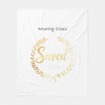Gered door Grace Blanket Gift voor trouwe vader