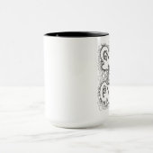 Gered door Grace, Boho, Hippie, Koffie Mok (Midden)