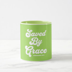 Gered door Grace Efeziërs 2:8-9 Mok
