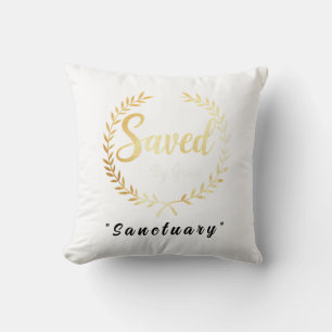 Gered door Grace Pillow - Cadeau voor trouwe vader Kussen