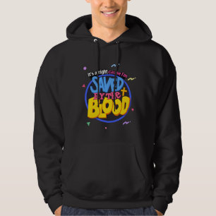 Gered door het Bloed - Christelijk Hoodie