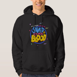 Gered door het Bloed - Christelijk Hoodie