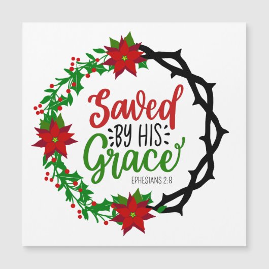 Gered door Zijn Genade (Voorkant)