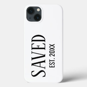 Gered Est Gevestigde Zwarte Petten Christen Case-Mate iPhone Case