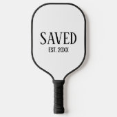 Gered Est Opgericht Christelijk Pickleball Paddle (Voorkant)
