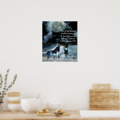 gered Jeremiah1:19 Poster (Keuken)