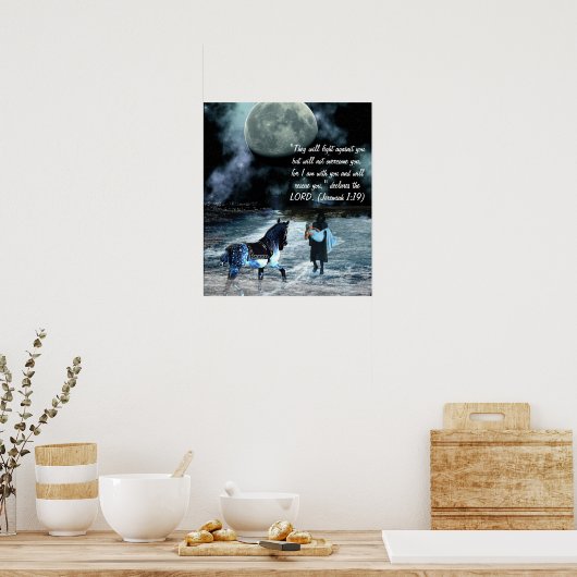 gered Jeremiah1:19 Poster (Keuken)