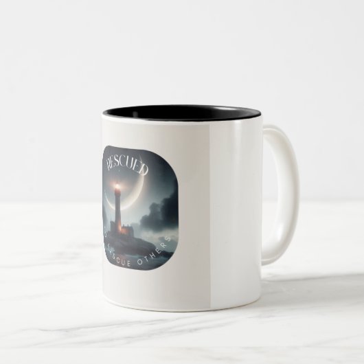 Gered om anderen te redden Mok (Voorkant rechts)